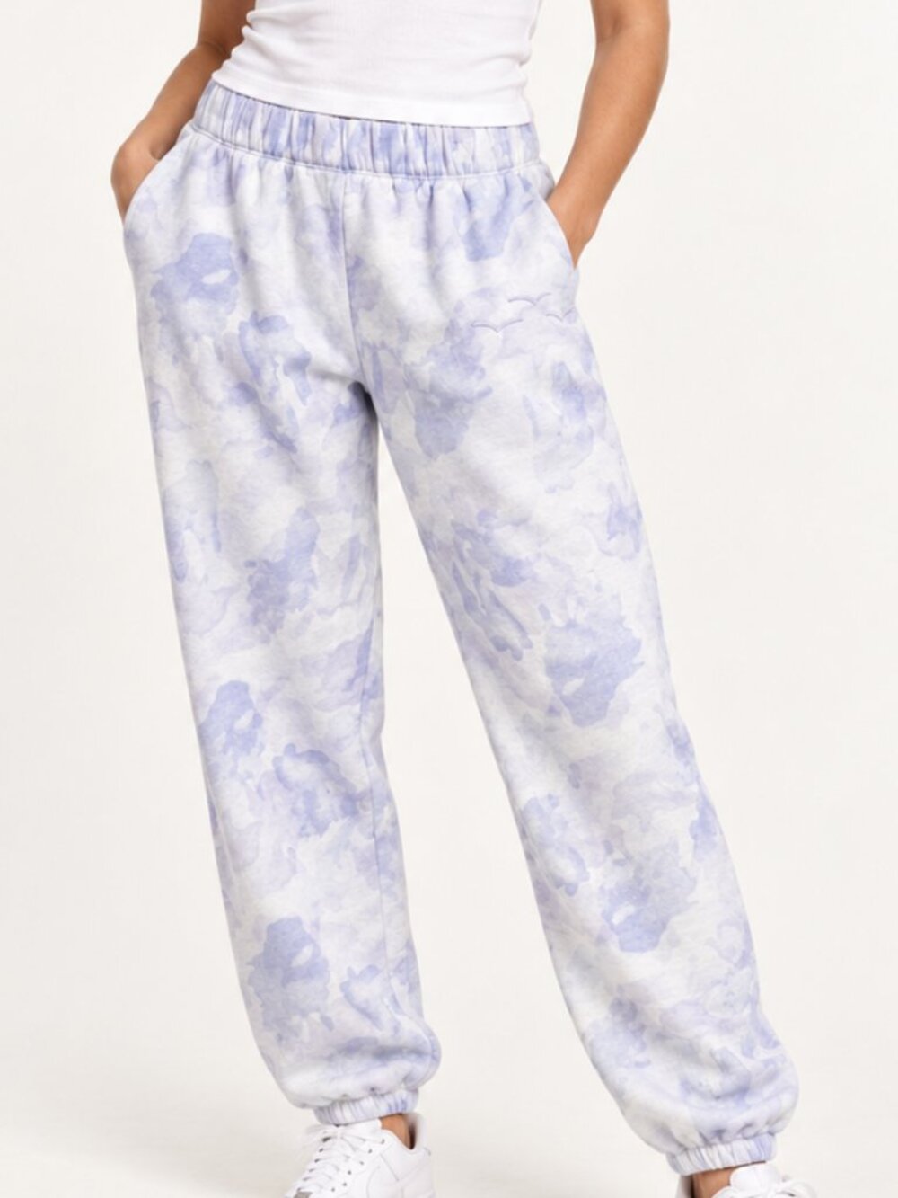 LazyPants Niki Original Lavender Watercolour Joggers Women’s Size XL